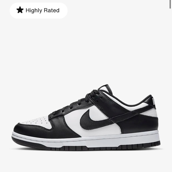 Women’s Nike Dunk Low Black & White Pandas, size 8.5 - Picture 16 of 16